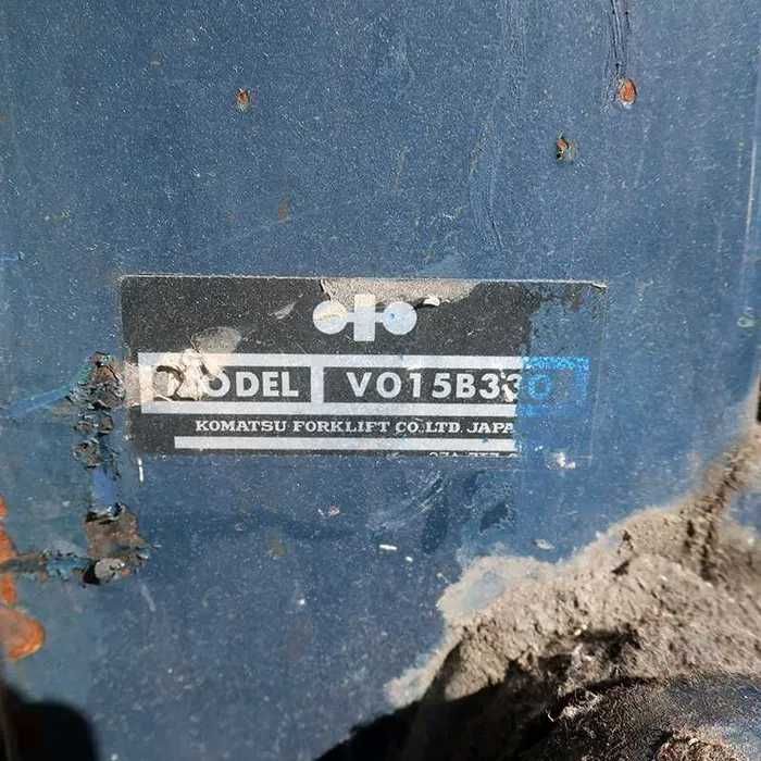 Empilhador Komatsu 1400Kg a Gás, bem estimado.