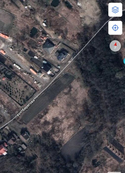 Терміновий продаж. Віта поштова, вул .Берегова, від 20 соток до 1 га.