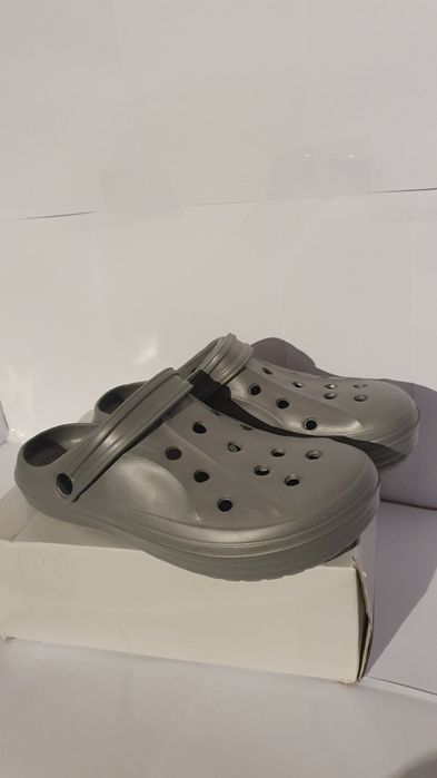 Chodaki / klapki  / crocsy męskie nowe szare rozmiar 44
