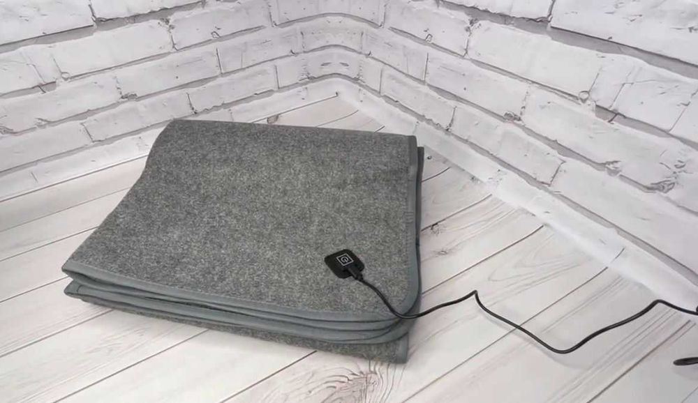 Електропростинь від повербанку простирадло від USB електроковдра покривало одеяло електро