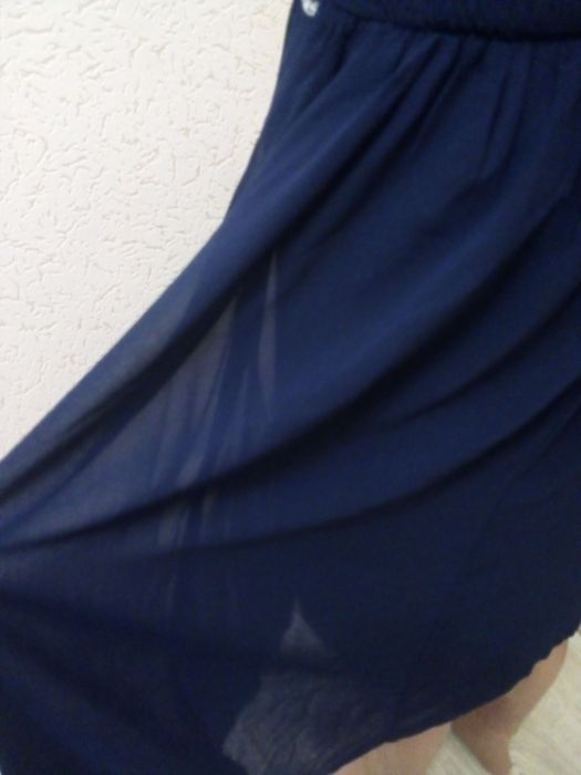 Красивое шифоновое  платье на выпускной