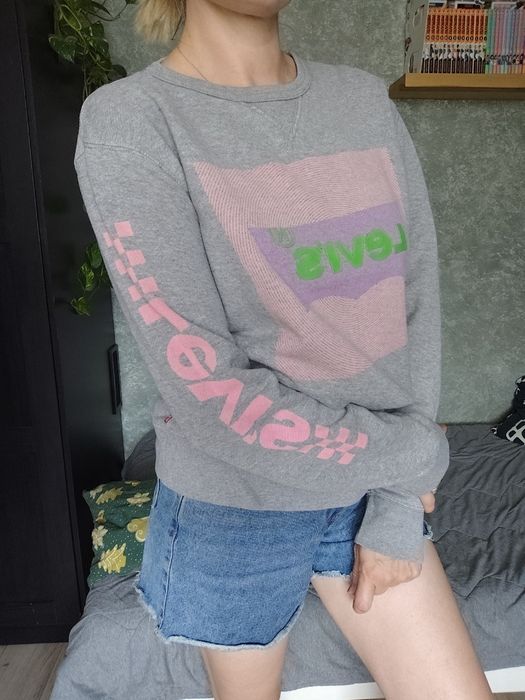 Piękna bluza bawełniana Levi's S