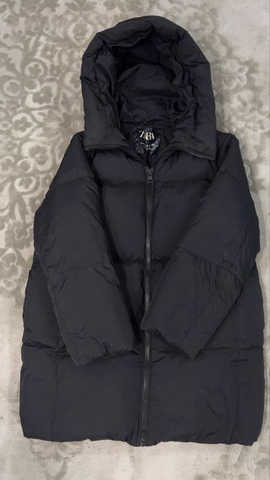 Пуховик куртка Zara + ветровка  Zara