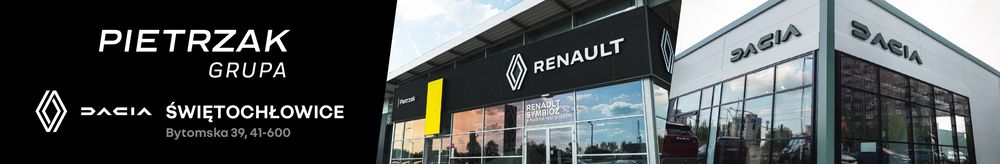 RENAULT DACIA Pietrzak Świętochłowice top banner