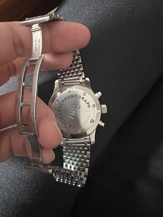 IWC Schaffhausen IW3740 IW3741 Oryginal po serwisie