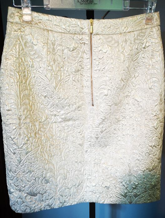 Spódnica złota wytłoczona Mohito r. 38
