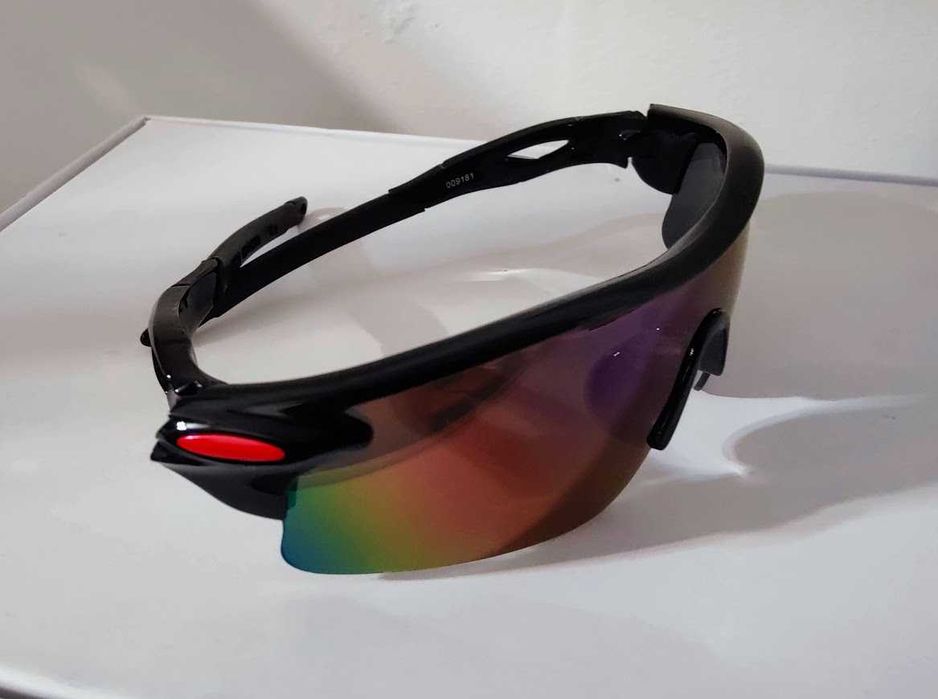 Окуляри Oakley спортивні велосипедні сонцезахисні, велоокуляри для велосипеда бігу, очки чоловічі жіночі, 4 кольори, нові