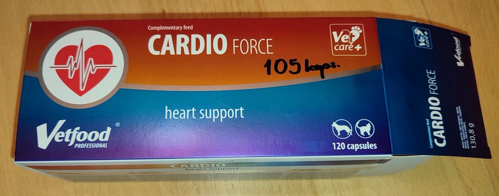 Cardioforce Vetfood suplement na serce dla psów i kotów