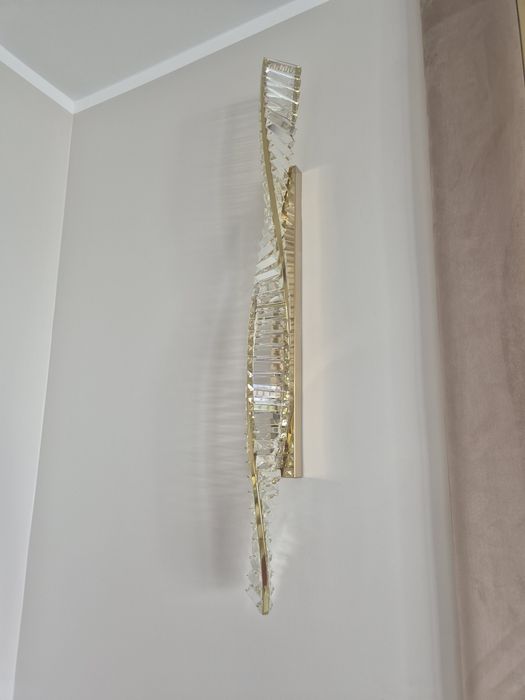 Kinkiet glamour 100cm długości