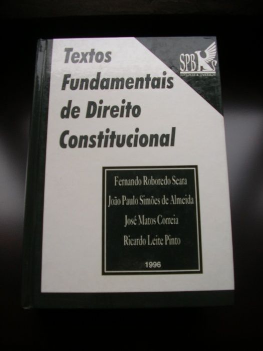 Textos Fundamentais de Direito Constitucional, Reboredo Soares