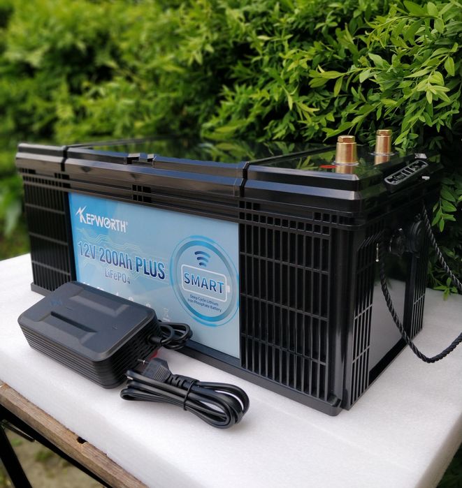 Bateria Lítio LifePo4 Kepworth c/ bluetooth 12/24/48V - 100/120/200ah