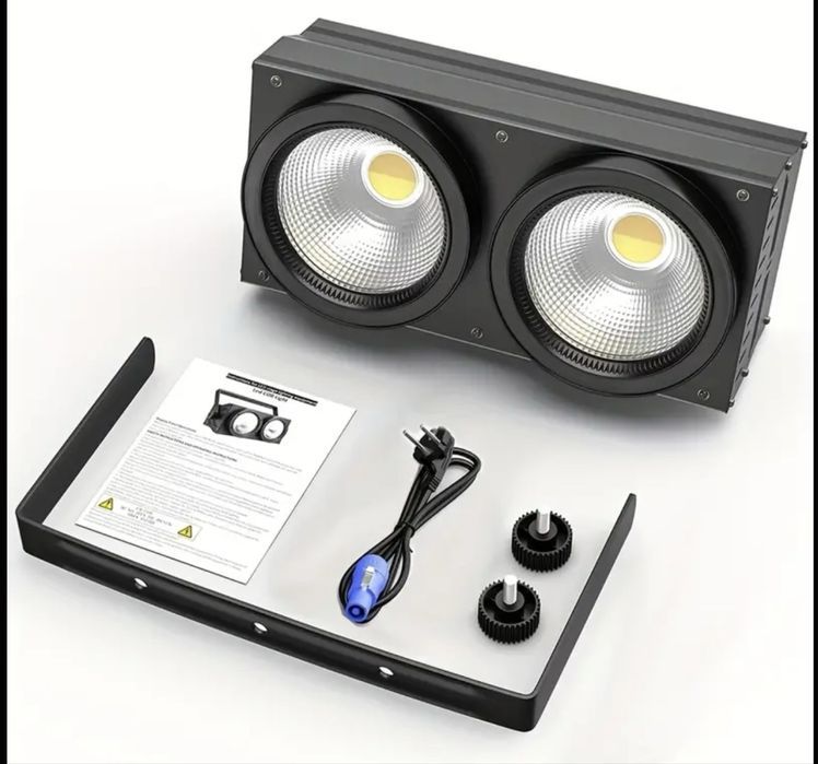 Blinder/Cegadeira 200W Cob (2 em 1 - Amarelo e Branco)