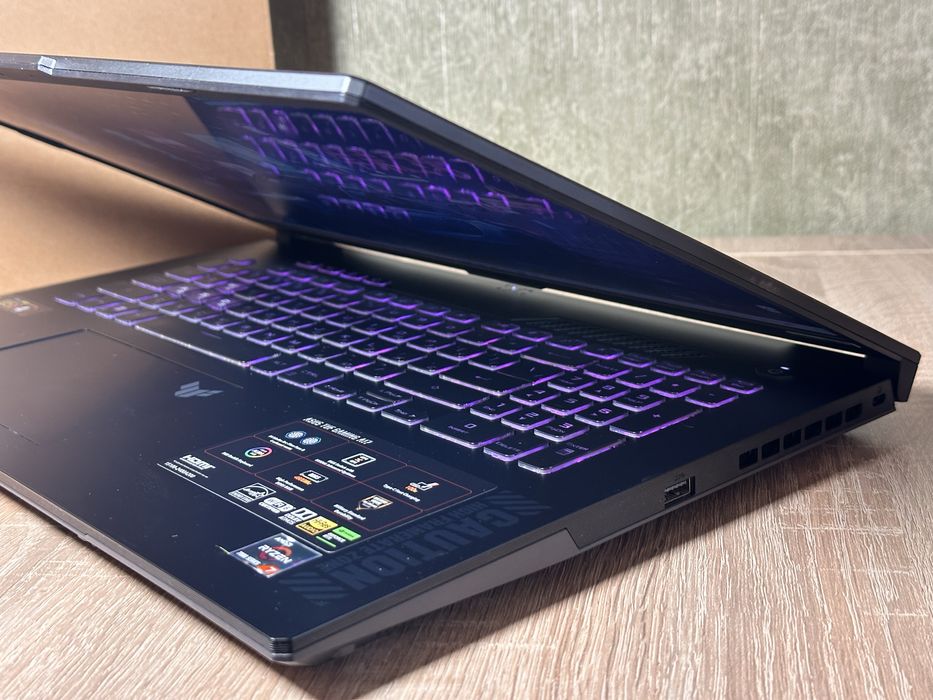 Новий! 17.3" (144Hz)! RTX 4050 6gb! Asus Tuf F17, Ryzen 7 7735HS