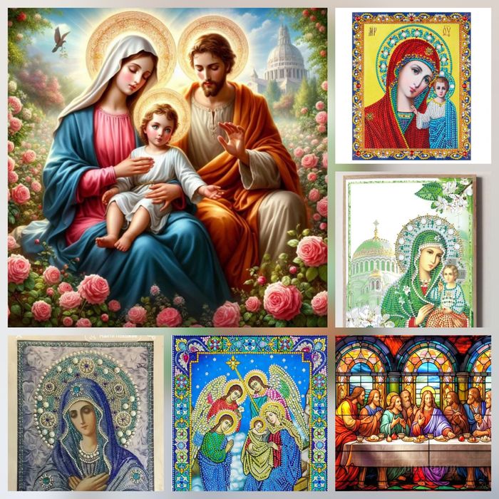 Алмазна вишивка , ікони