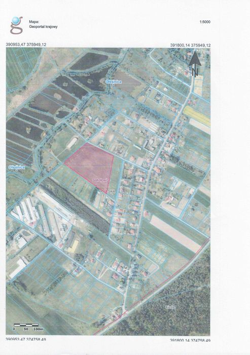działka inwestycyjna budowlana