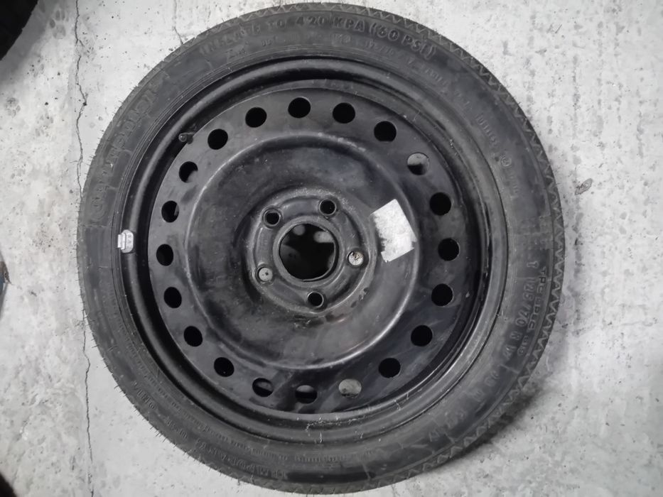 Koło dojazdowe 17 5x120 Opel Insignia jak nowe felga opona zapas