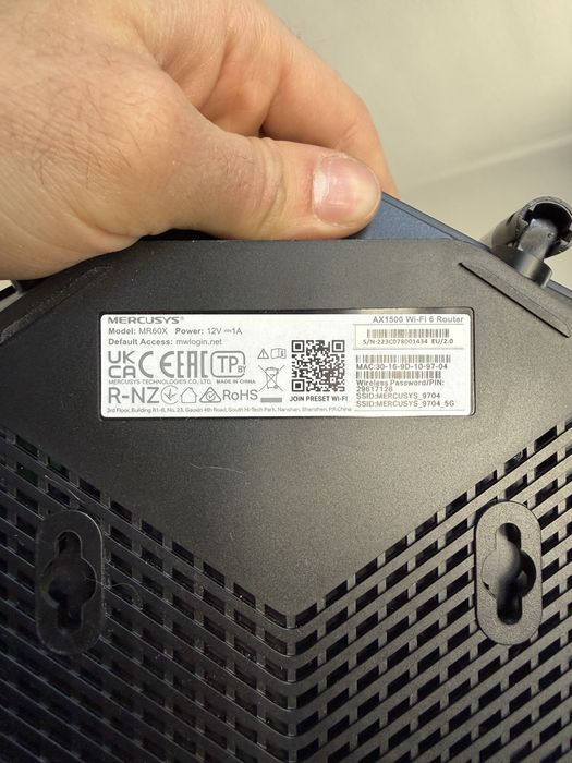 Router Mercusys MR60X