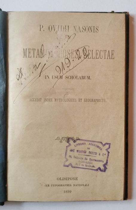 Metamorphoses Selectae in Usum Scholarum