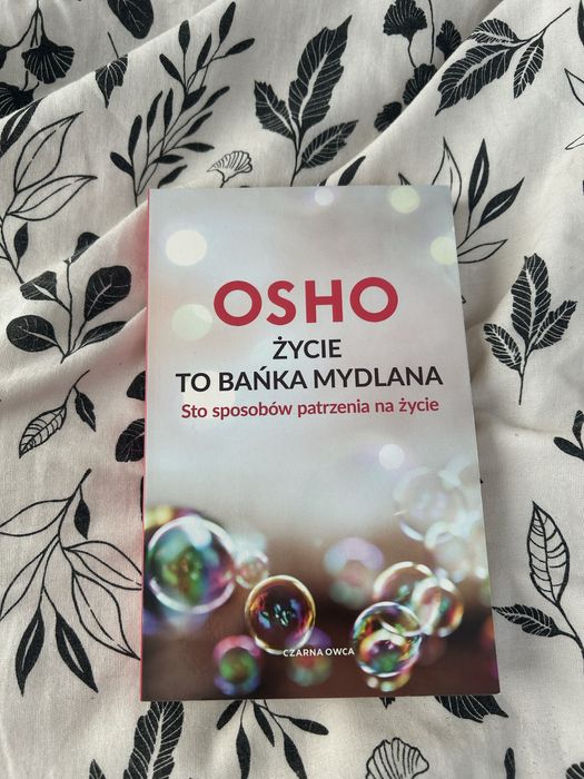 Książka Osho życie to bańka mydlana
