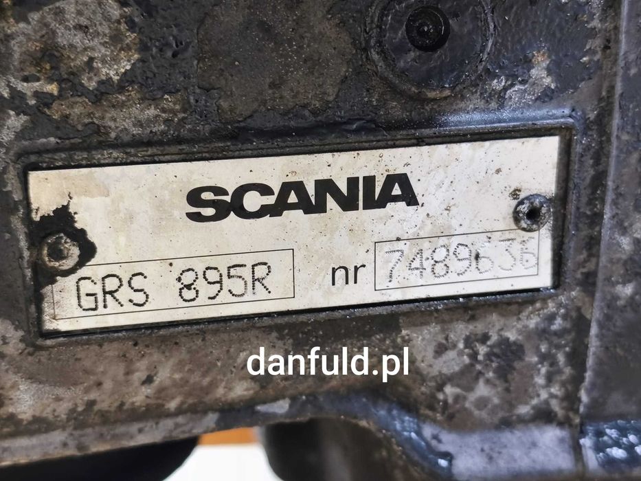Skrzynia biegów Scania GRS895R - kompletna, gotowa do montażu