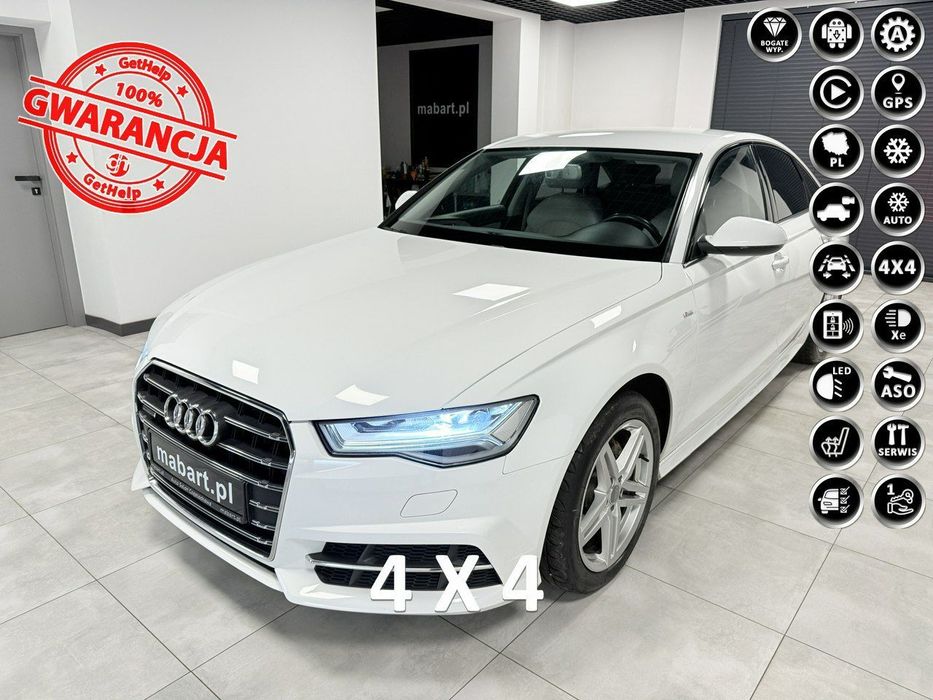 Audi A6 Limousine 2.0 TDI 190PS QUATTRO 4x4 S-Tronic*S-Line*Matrix*Lift*SPORT*BOSE HiFi*