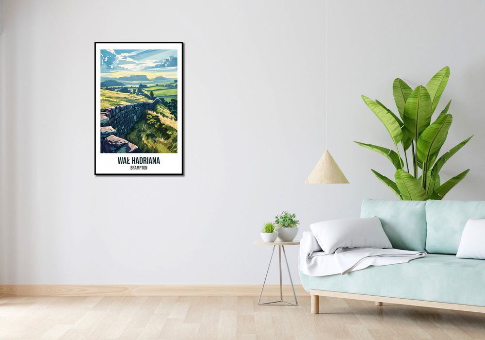 Plakat 61x91,5cm Wał Hadriana