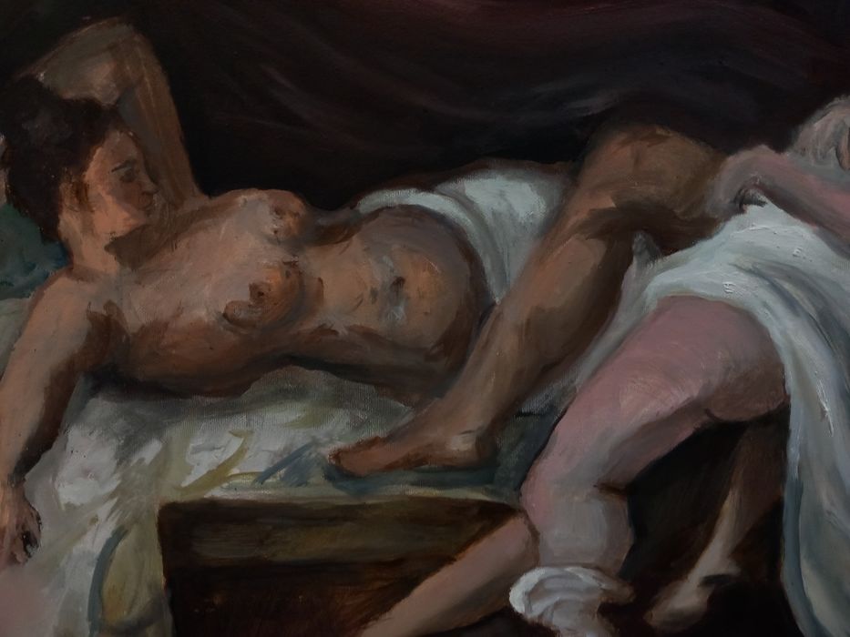Obraz olejny 100x70 cm