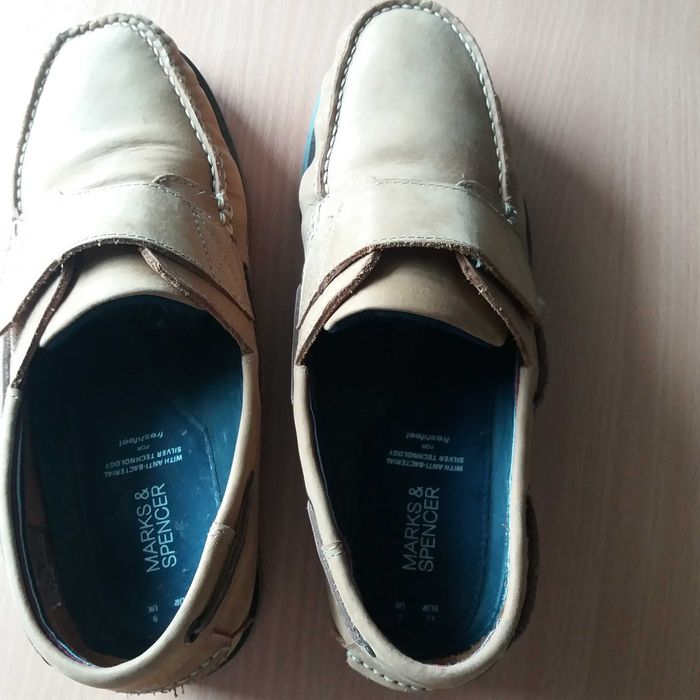 Zamszowe mokasyny męskie M&S