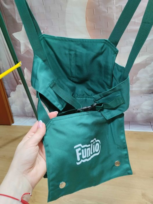 Funlio huśtawka niemowlęca ze stojakiem regulowana, składana skoczek