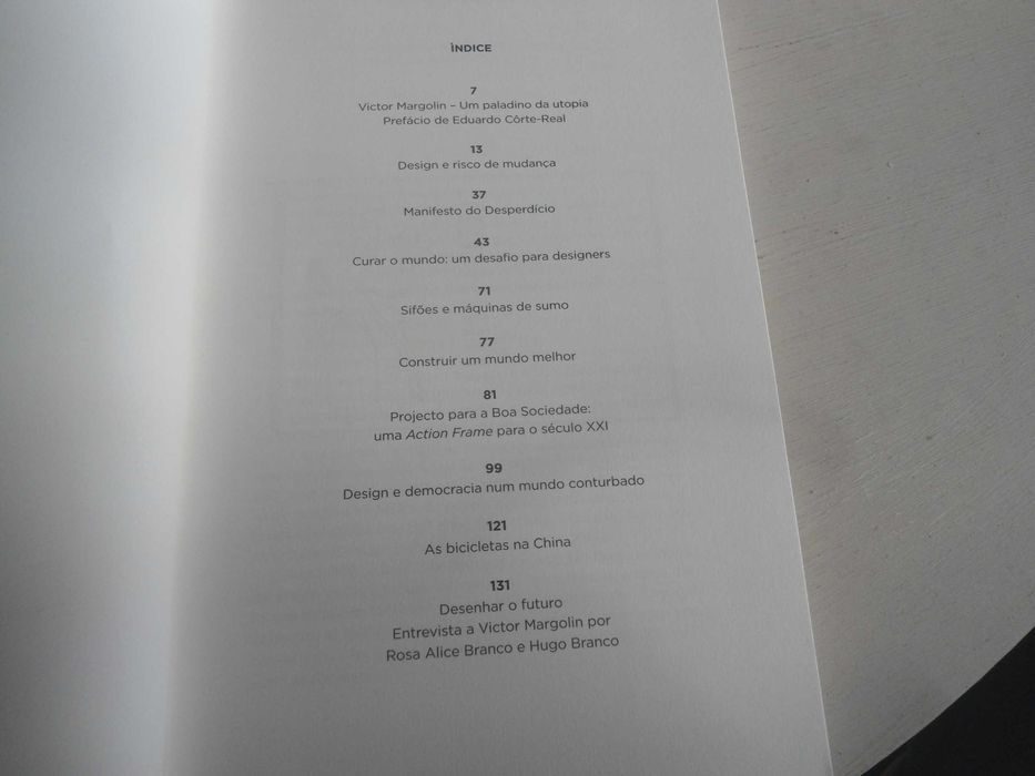 Design e Risco de Mudança por Victor Margolin