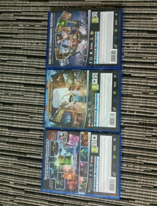 3 Lego jogos PlayStation 4 Batman logo movie Jurassic park