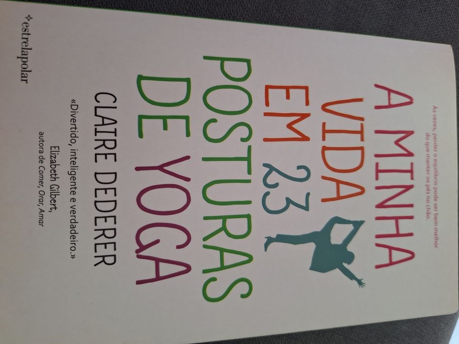 Livro - A minha vida em 23 posturas de yoga