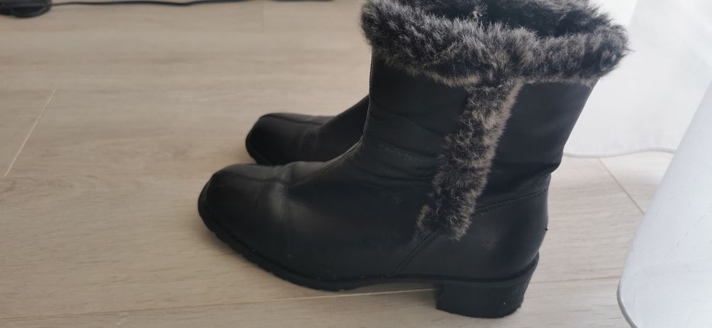 Buty zimowe rozmiar 37,5 skóra naturalna