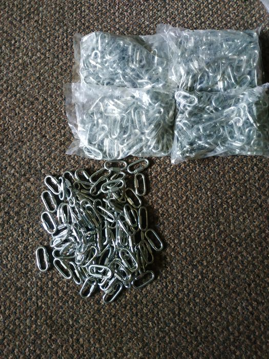 Карабін стальний овал 6мм,рапід.