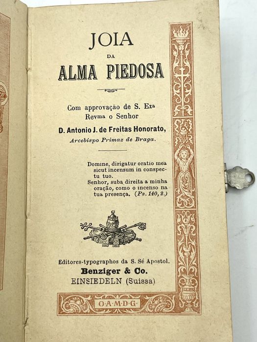 JOIA DA ALMA PIEDOSA religioso