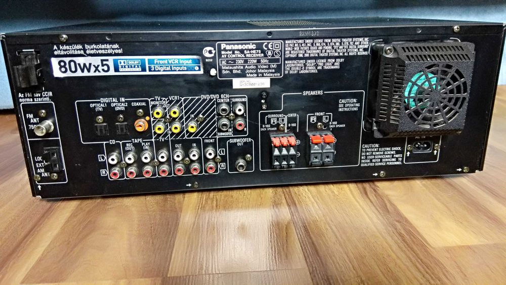 Panasonic SA-HE75 (Technics) Amplituner z Rds i wejściem optycznym