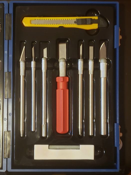 Conjunto de X-actos para trabalhos manuais, bricolage