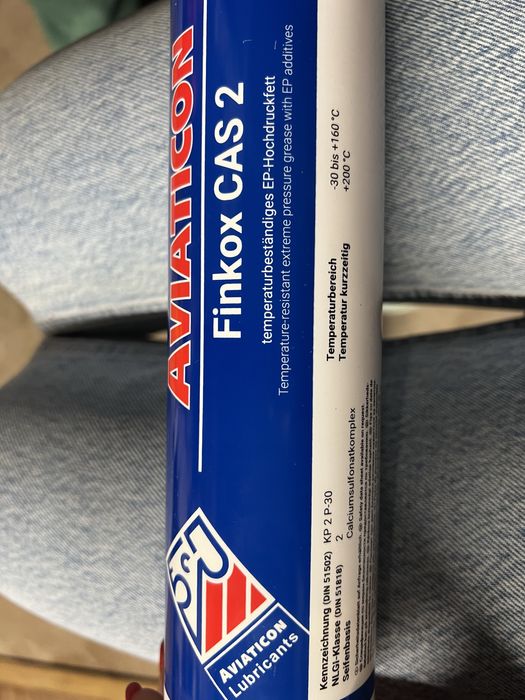 Smar wysokociśnieniowy EP do smarownic wkład, kartusz