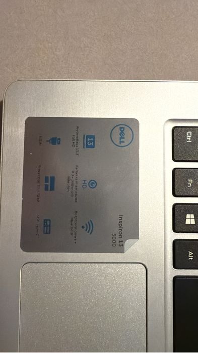 Laptop dell inspiron 5370