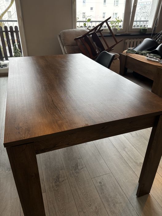 Stół jysk vedde 160x90 ciemny dąb dziki