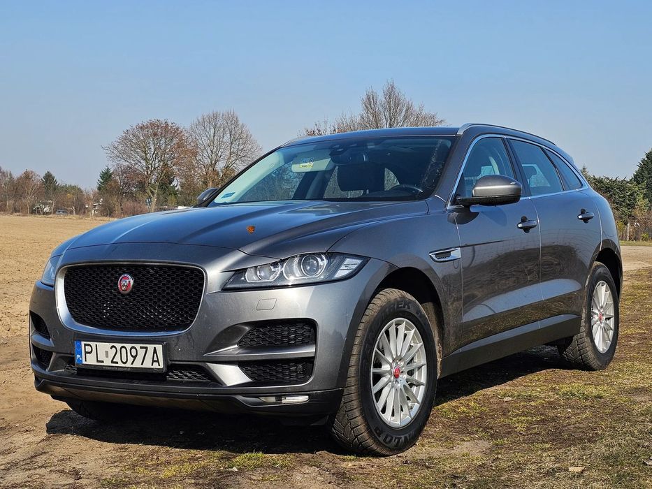 Jaguar F-Pace Jaguar F-PACE 2.0D 180KM AWD Automat | Tylko 64 tys. km - GARAŻOWANY