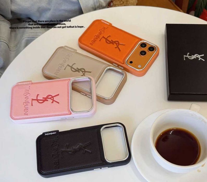 Apple Saint Laurent Case｜17 pro｜17 pro Max ｜Чохол｜Чехол｜Все цвета