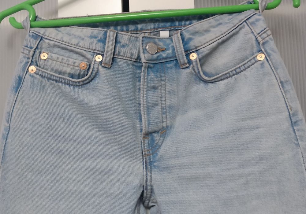 Spodnie jeansy Weekday 23, XXS