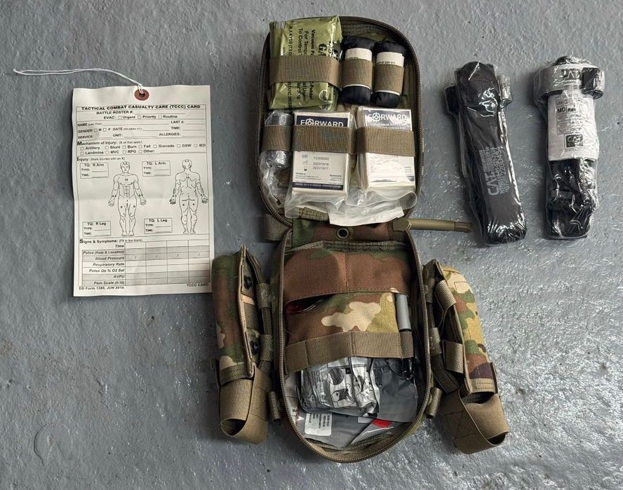 USAF Об’єднаний індивідуальний комплект першої допомоги (Joint Service First Aid Kit)