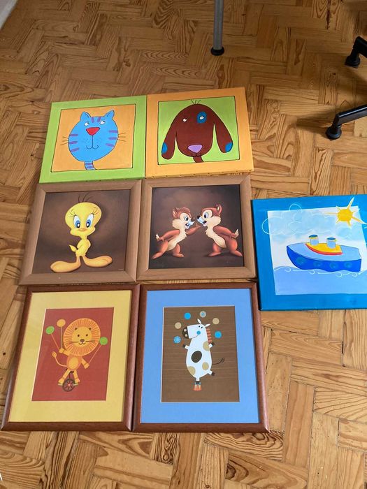 Quadros para quarto de criança