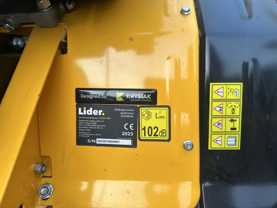 Glebogryzarka spalinowa Lider Lider SG200HL