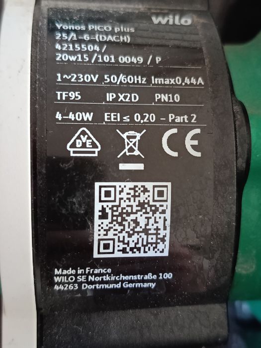 Pompa Wilo Yonos PICO 1-6