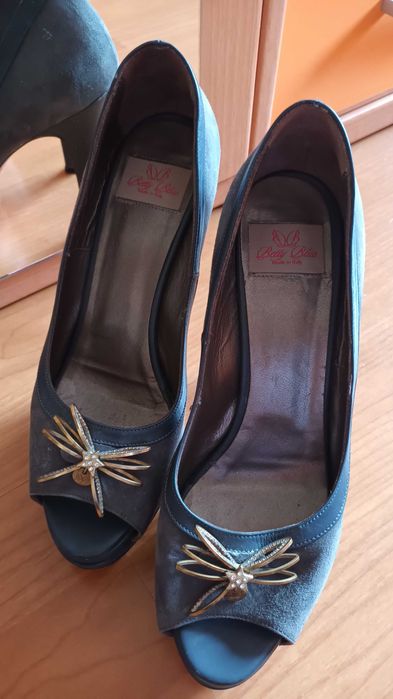 Sapatos de verão salto alto