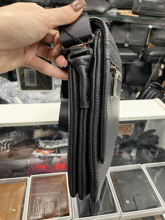 HT Leather чоловіча сумка планшет шкіряна мужская сумка планшет