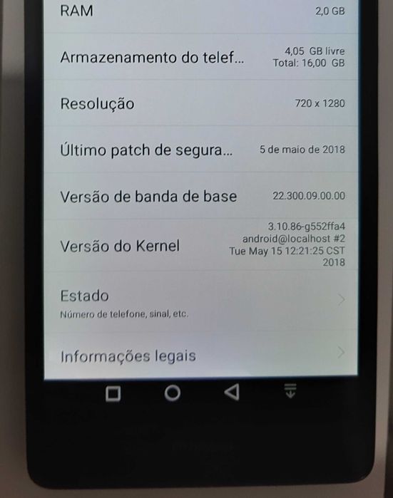Huawei P8 Lite bloqueado à NOS com carregador e phones